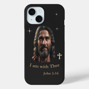 Jesus is with thee iPhone 15 case