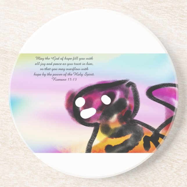 jesus joy  coaster (Front)