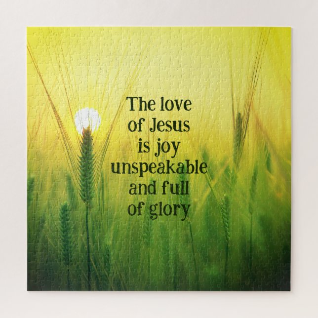 Jesus Joy Jigsaw Puzzle (Vertical)