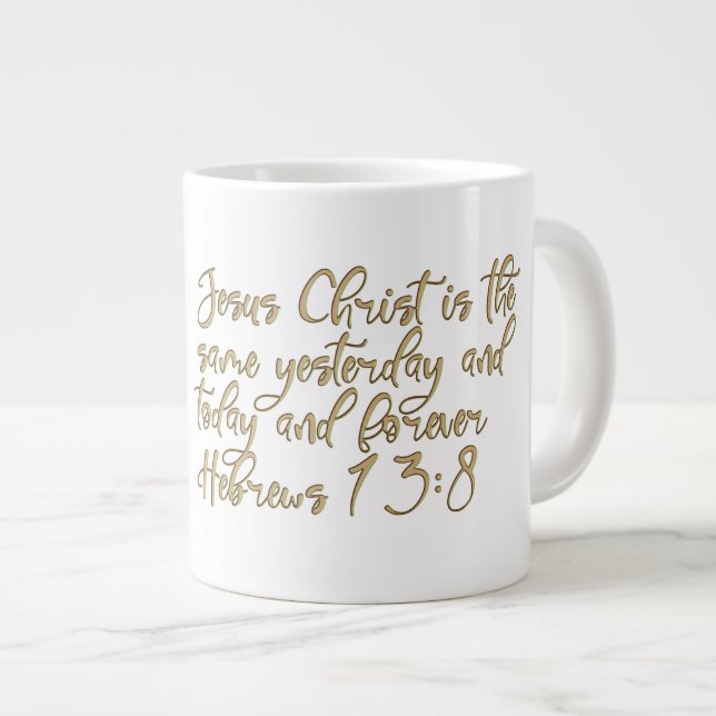 Jesus - Jumbo Mug (Front Right)
