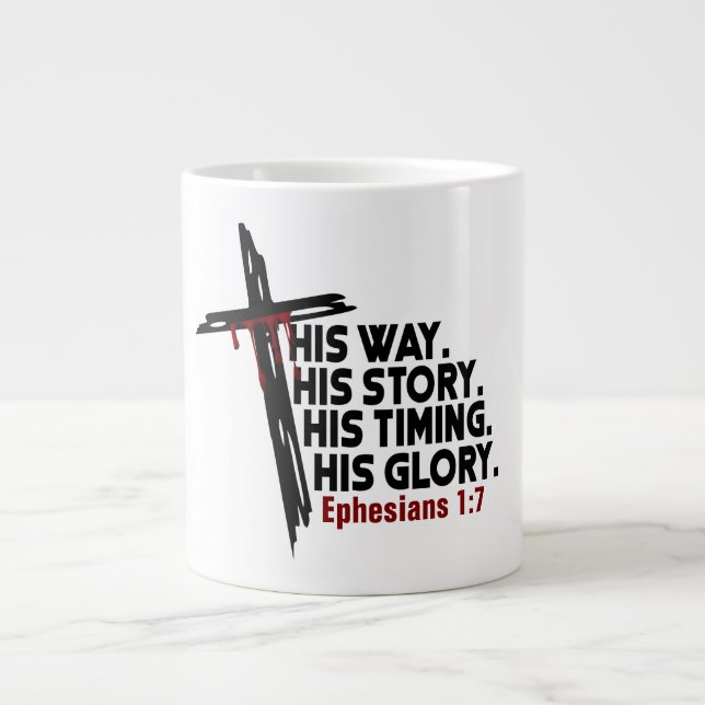 Jesus  - Jumbo Mug (Front)