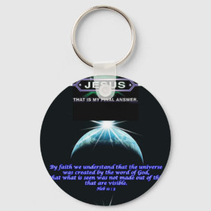 Jesus Key Ring