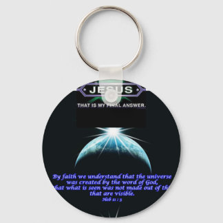 Jesus Key Ring