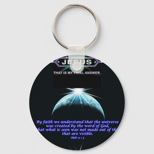 Jesus Key Ring (Front)