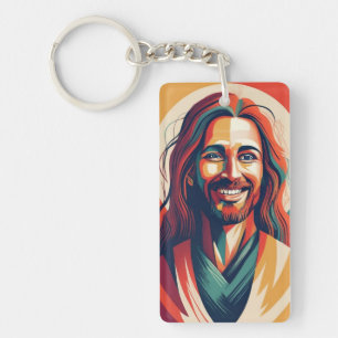 Jesus Key Ring