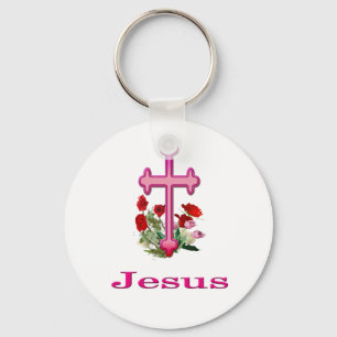 Jesus  key ring
