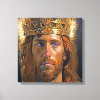 Jesus King of Kings Canvas Print