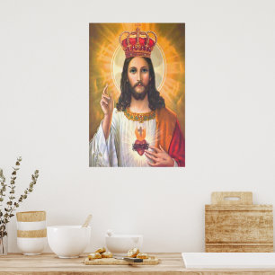 Jesus King Vintage poster