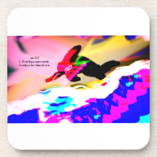 Jesus know coaster