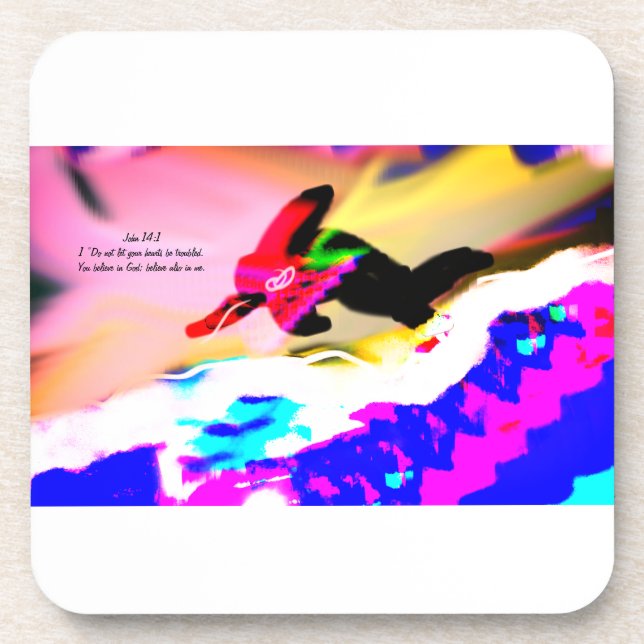 Jesus know coaster (Front)