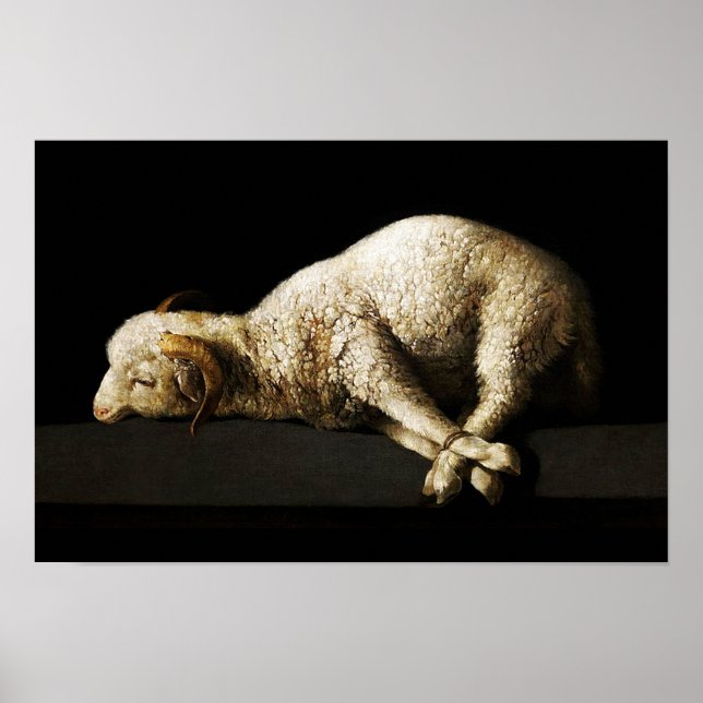 Jesus Lamb of God - Agnus Dei Poster (Front)