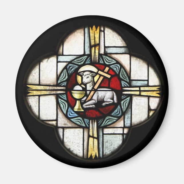 Jesus Lamb of God Magnet (Front)