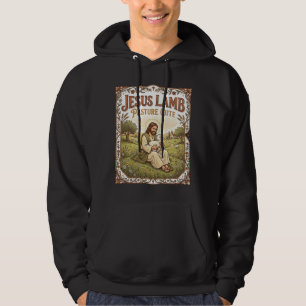 Jesus Lamb Pasture Cute Jesus Lamb Pasture Cute Ch Hoodie