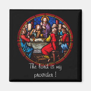Jesus last meal with his disciples magnet