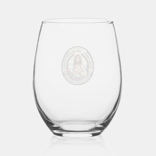 Jesus Laundry Chores Humour Shirt Christian Graphi Stemless Wine Glass