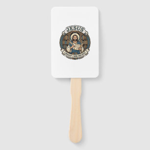 Jesus Library Card Archive Jesus Library Card Arch Hand Fan