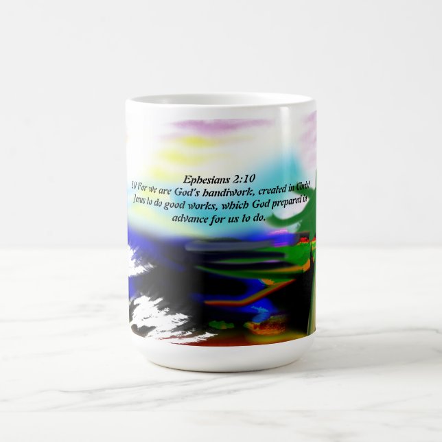 Jesus light plan coffee mug (Center)