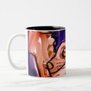 Jesus light  Two-Tone coffee mug