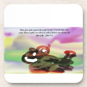 jesus light world coaster