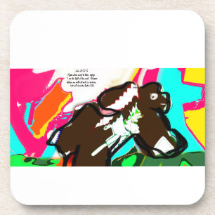 Jesus light world coaster