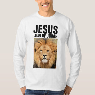 JESUS LION OF JUDAH, Messianic Jewish T-Shirts