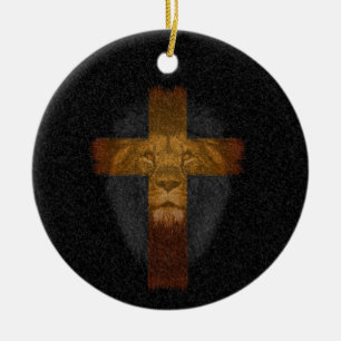 Jesus Lion of Judah Ornament