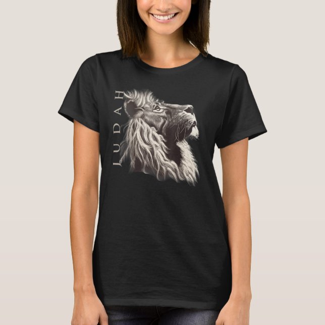 Jesus Lion of Judah T-Shirt (Front)