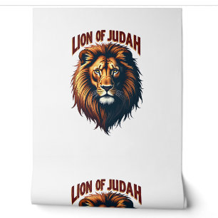 Jesus Lion of Judah Vintage Engraving Christian Te Wallpaper