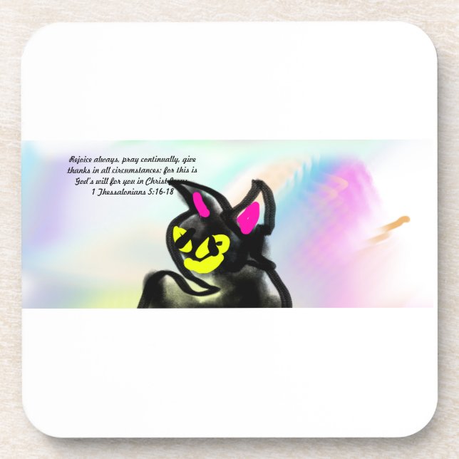 jesus live  coaster (Front)