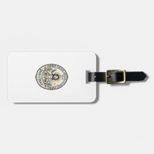 Jesus Lo Fi Study Beats Aesthetic Graphic Tee Chri Luggage Tag