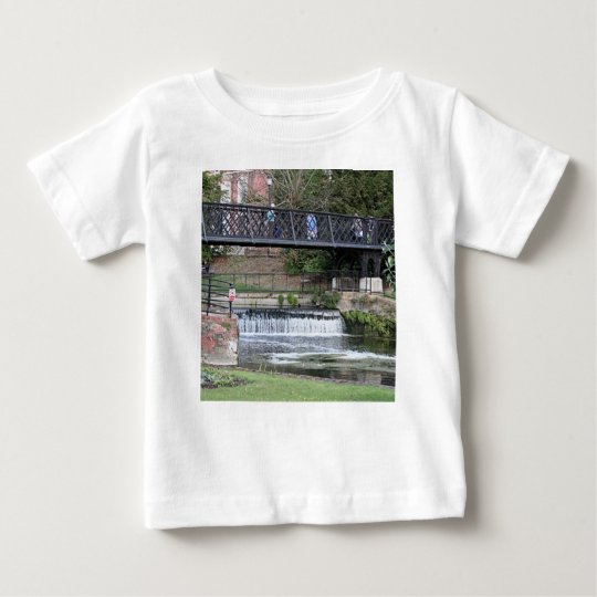 Jesus Lock footbridge, Cambridge Baby T-Shirt