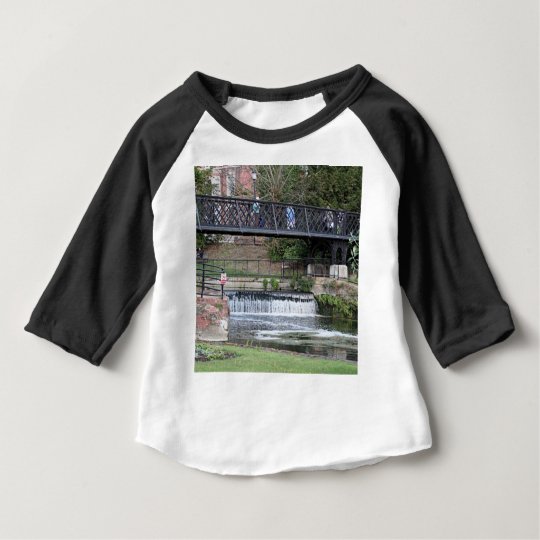 Jesus Lock footbridge, Cambridge Baby T-Shirt