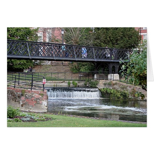 Jesus Lock footbridge, Cambridge Card