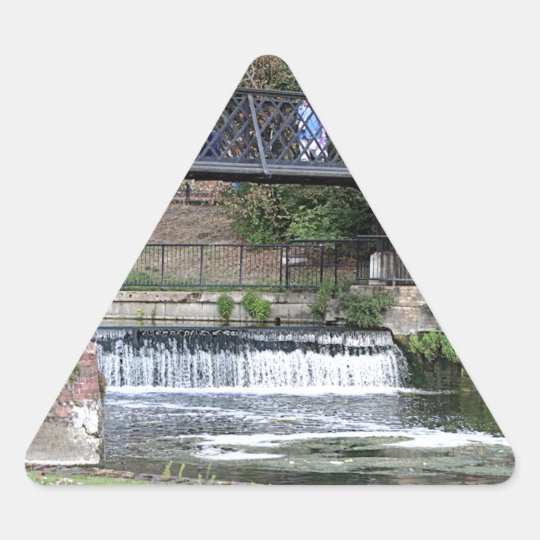 Jesus Lock footbridge, Cambridge Triangle Sticker