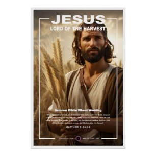 Jesus - Lord of Harvest 2 Poster