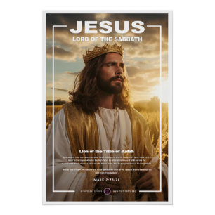 Jesus - Lord of Sabbath Poster