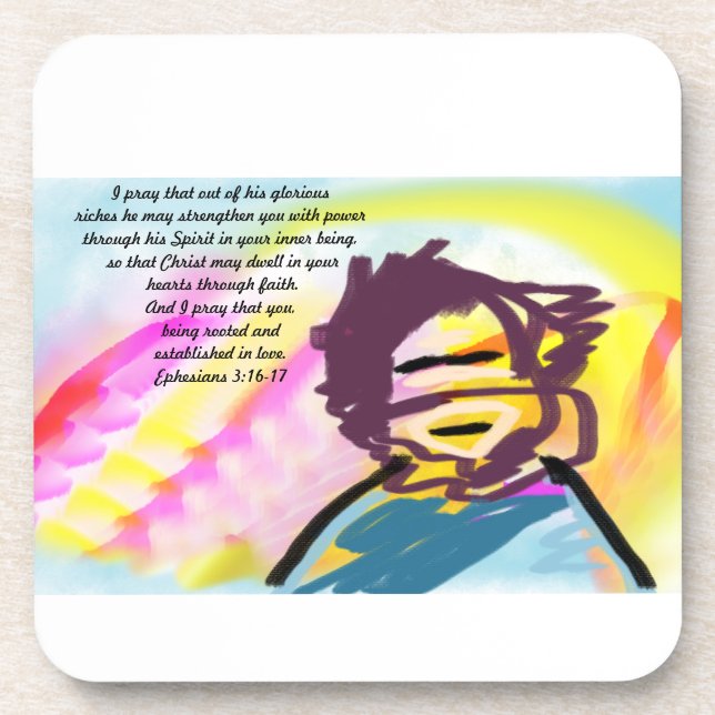 jesus love  coaster (Front)