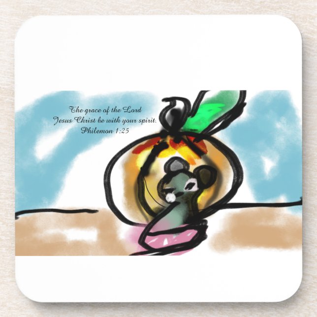 jesus love  coaster (Front)