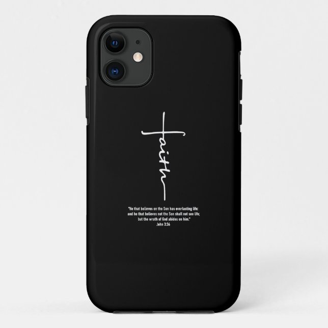 Jesus Love | Faith Cross Christian Jesus Faith God Case-Mate iPhone Case (Back)