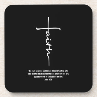 Jesus Love | Faith Cross Christian Jesus Faith God Coaster
