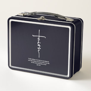 Jesus Love   Faith Cross Christian Jesus Faith God Metal Lunch Box