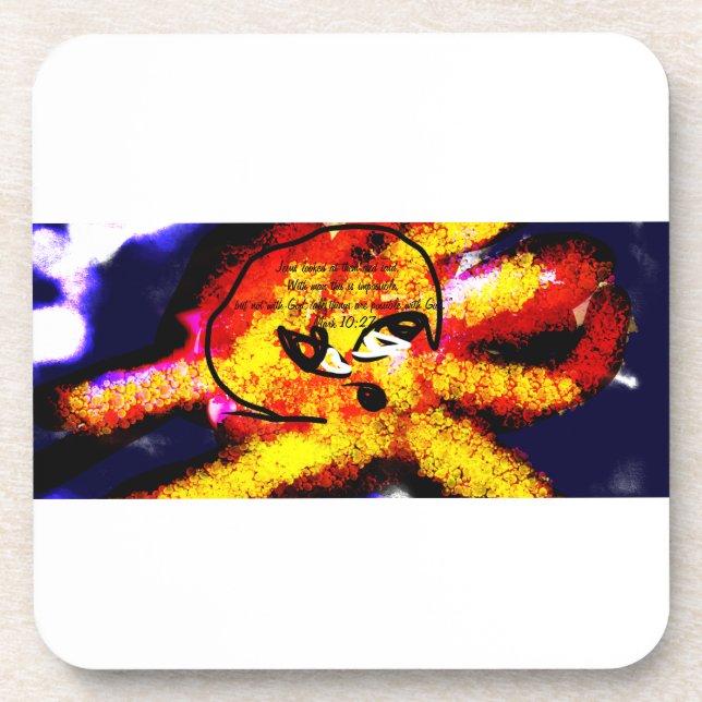 Jesus love impossible coaster (Front)