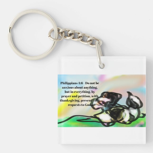 jesus love  key ring (Front)