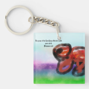 jesus love key ring