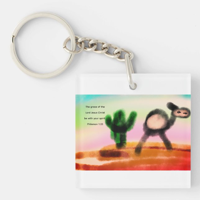 jesus love  key ring (Front)