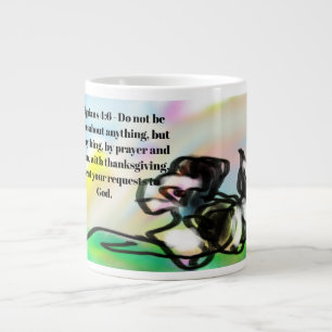 jesus love  large coffee mug