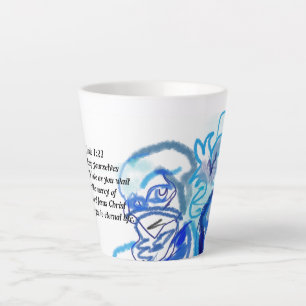 jesus love latte mug