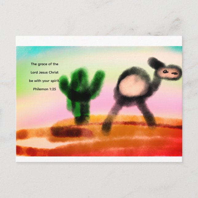 jesus love  postcard (Front)