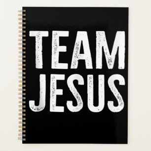 Jesus Love Retro Team Jesus Christian Planner