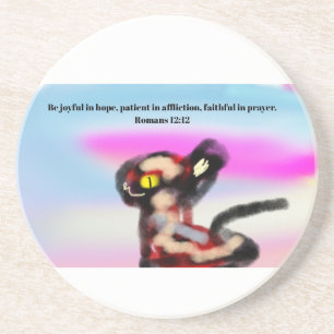 Jesus love us  coaster